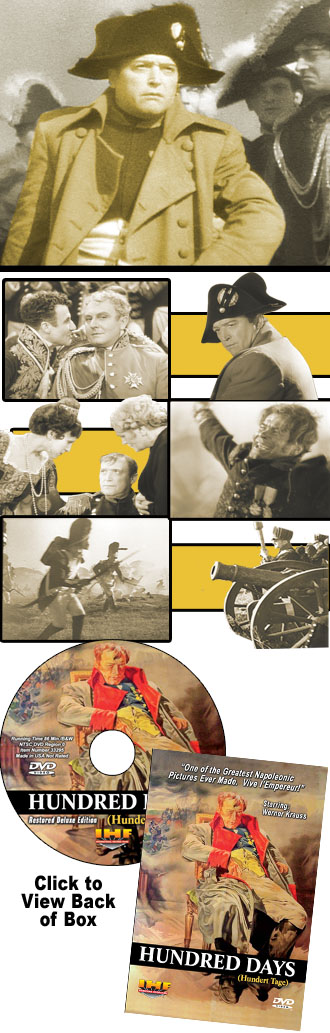 Hundred Days (Hundert Tage) DVD