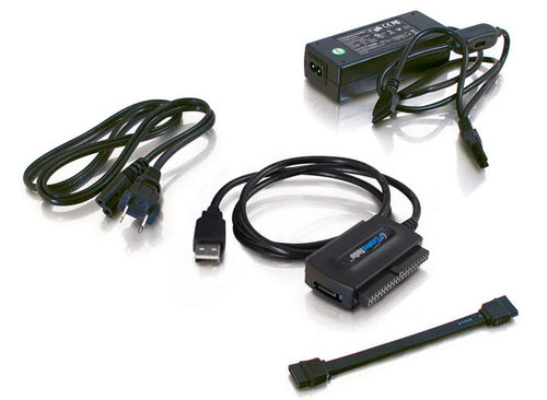 C2G USB 2.0 to IDE or SATA Drive Adapter - Thumbnail 2
