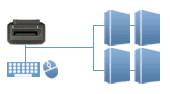 4 Port DisplayPort KVM Switches