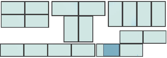 4K-SVWP-120G7S Possible Layouts