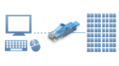 48 to 64 Port CAT 5/6 KVM Switches