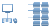 8 and 16 port Desktop KVM Switches