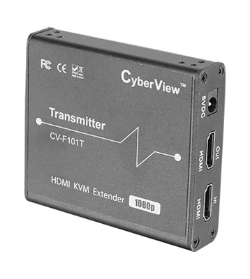 CV-F101 Transmitter Back Ports