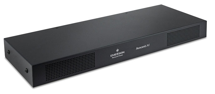 Avocent AV2216 2 User 16 Port VGA CAT5 VGA KVM Switch with IP Option - Serial, Virtual Media and Smart Card (CAC) Support