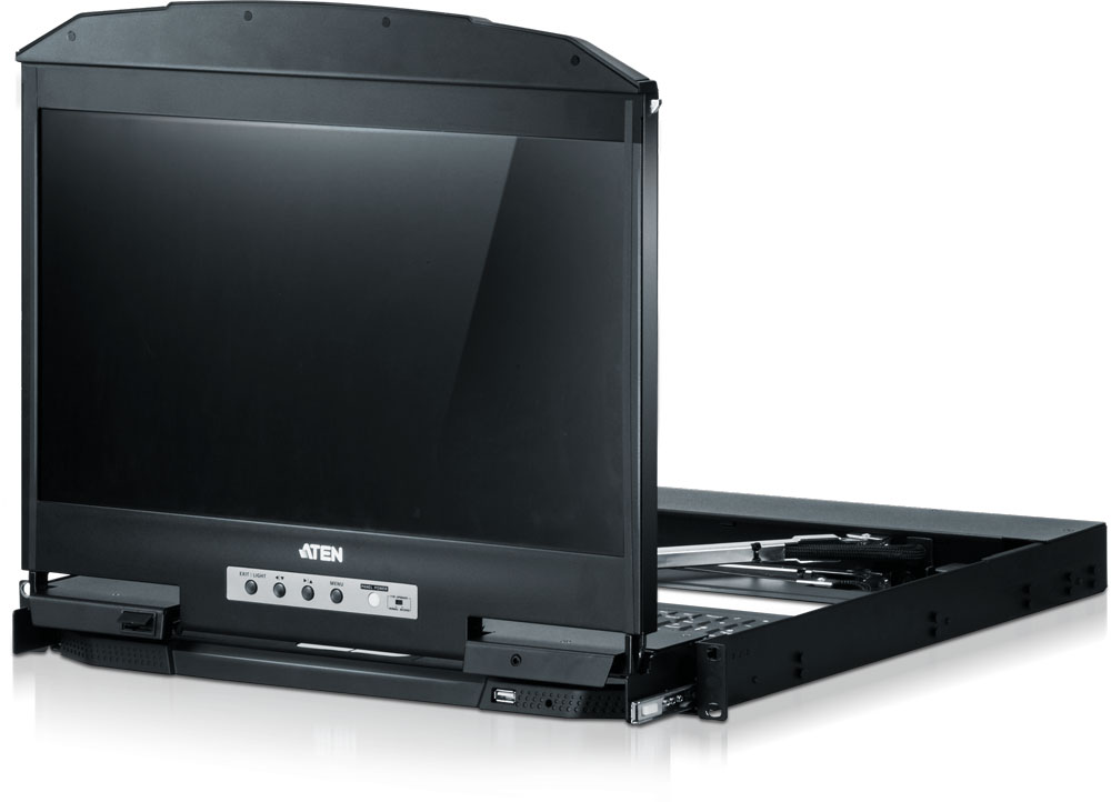 Aten CL3800 CL3800NW Rack Monitor Mode