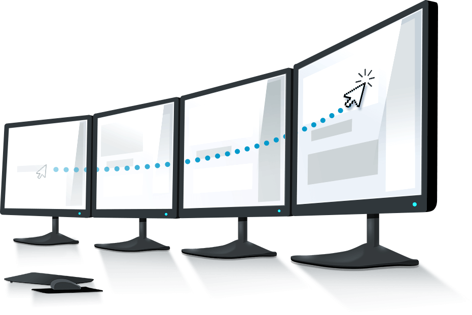 ATEN Boundless Switching - Intuitive Mouse Switching