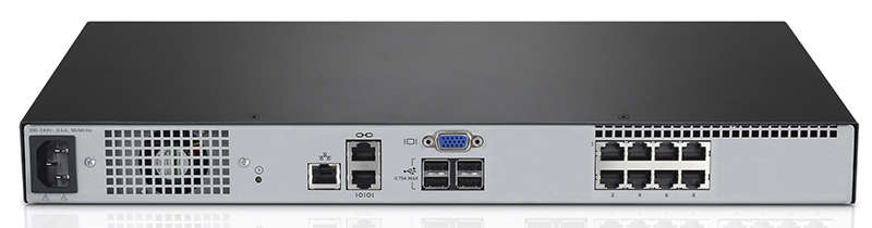 Avocent AV3108 Rear