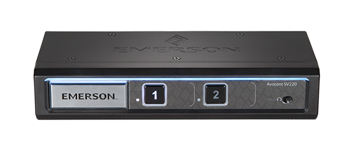 Avocent SV220D 2 Port DisplayPort KVM Switch - 4K UHD Resolution, independent audio switching