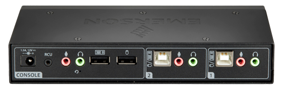 Cybex SVKM120 desktop KM Switch rear