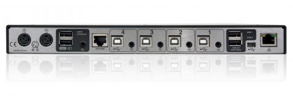 Adder CCS-PRO4 Command and Control Switch Back View