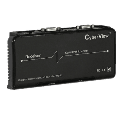 CatX KVM Receiver for Raloy RF117HDM DB-15 VGA Hub KVM
