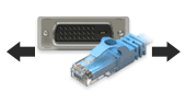 DVI Via CATx Video Extenders