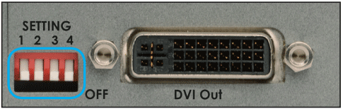 Gefen EXT-DVI-EDIDP - DIP Switch EDID Programming