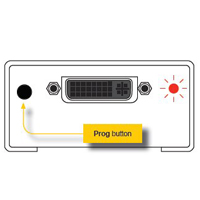 Gefen EXT-DVI-EDIDN Back - Program Button