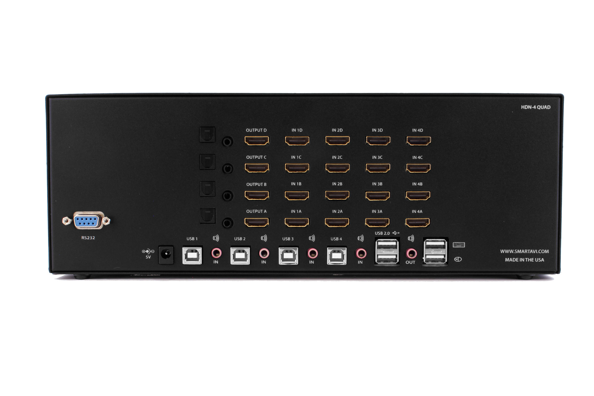 SmartAVI HDN-4Quad Rear