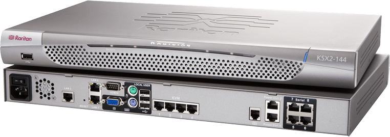 Raritan Dominion DKSX2 Serial IP KVM / Console Server - 4 to 8 Port, 256 Nit AES Encryption