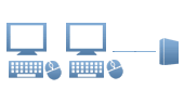 KVM Splitters / Reverse KVM Switch