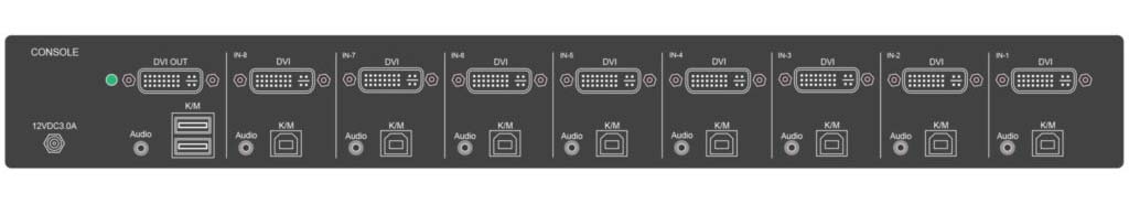 SmartAVI SDVN-8S-P Secure KVM Switch - Thumbnail 2