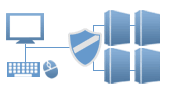 Secure 4 Port Desktop KVM