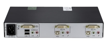 Avocent SwitchView SC620 Secure KVM Switch Back View