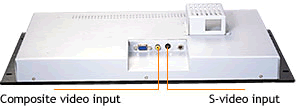 RP615 Rackmount LCD with AV Option