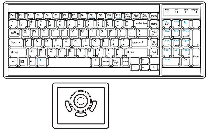 F117sb Keyboard