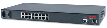 APC AP9302 Consoler Port Server Back View