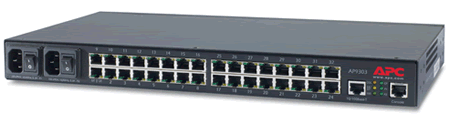APC AP9303 Consoler Port Server Back View