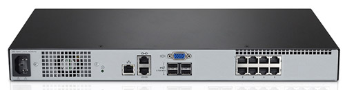 Avocent AV2108-001 KVM Appliance Back View