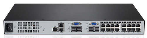 Avocent AV2216-001 KVM Appliance Back View