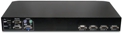 Avocent SwitchView 4SV1000 KVM Switch Backside