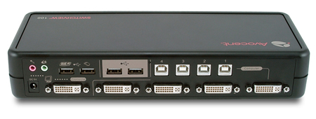Avocent 4-port USB DVI KVM Switch Back