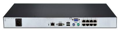 Avocent AV3008 Digital KVM Appliance Back View