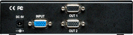 Avocent Emerge DA1200P Backview