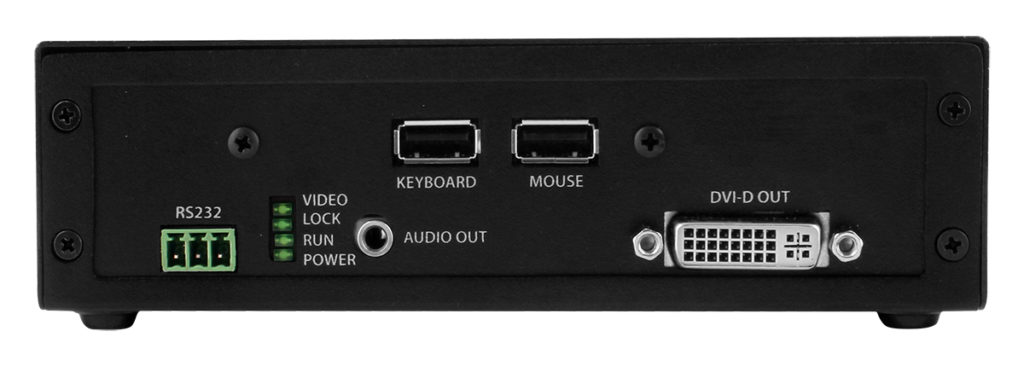 SmartAVI FDX-3000-PRO DVI Fiber Extender Back View