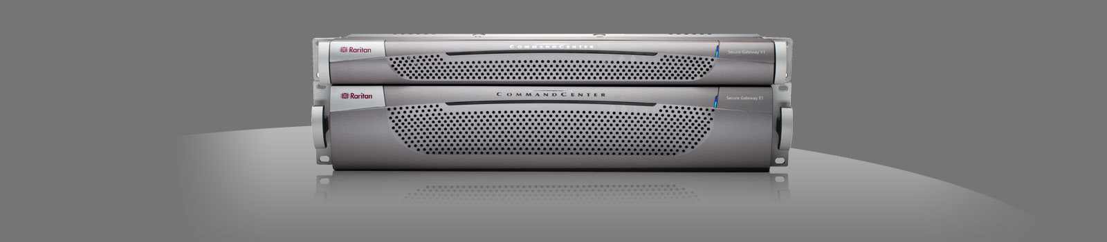 Raritan CommandCenter A1 & E1 Secure Gateway Banner