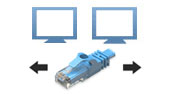 Multi-Screen KVM Extenders over Cat5