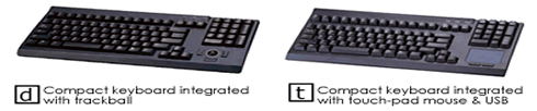 Rackmount LCD Keyboard Options