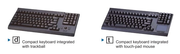 Rackmount LCD Keyboard Options