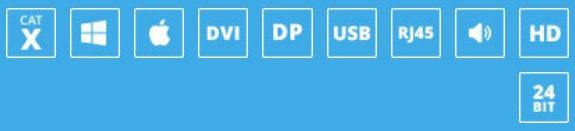 Adder DDX30 Multi Monitor feature list