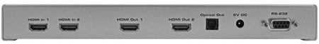 Gefen 2x2 HDMI Switcher Rearview