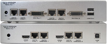 Gefen EXT-CAT5-5000HD Backside