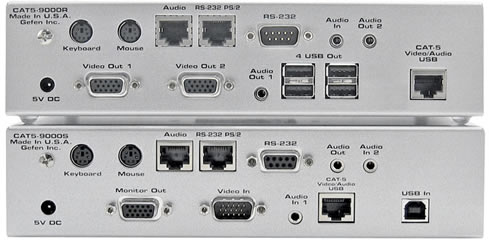 Gefen EXT-CAT5-9000I Backside