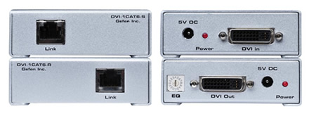 Gefen EXT-DVI-1CAT6 Backview