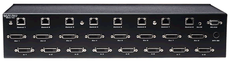 Gefen 8x8 DVI Matrix Backview
