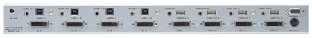 Gefen 4x4 DVI KVM Matrix Switch Backside