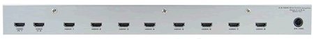 Gefen 2x8 HDMI Distribution Amplifier Backside