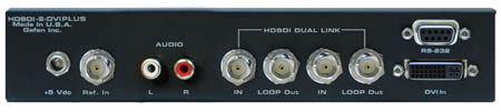 Gefen HD-SDI to DVI Scaler Box Backside