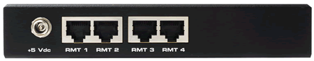 Gefen CAT5 to Serial Remote Hub Backview