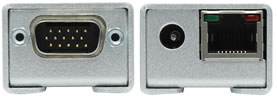 Gefen 2x VGA Extender Sender Unit Backside
